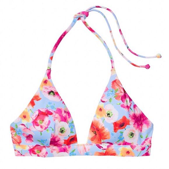 Victoria’s Secret Halter String Bikini Set | Blue & White M NWT Swim Duo - Picture 6 of 6